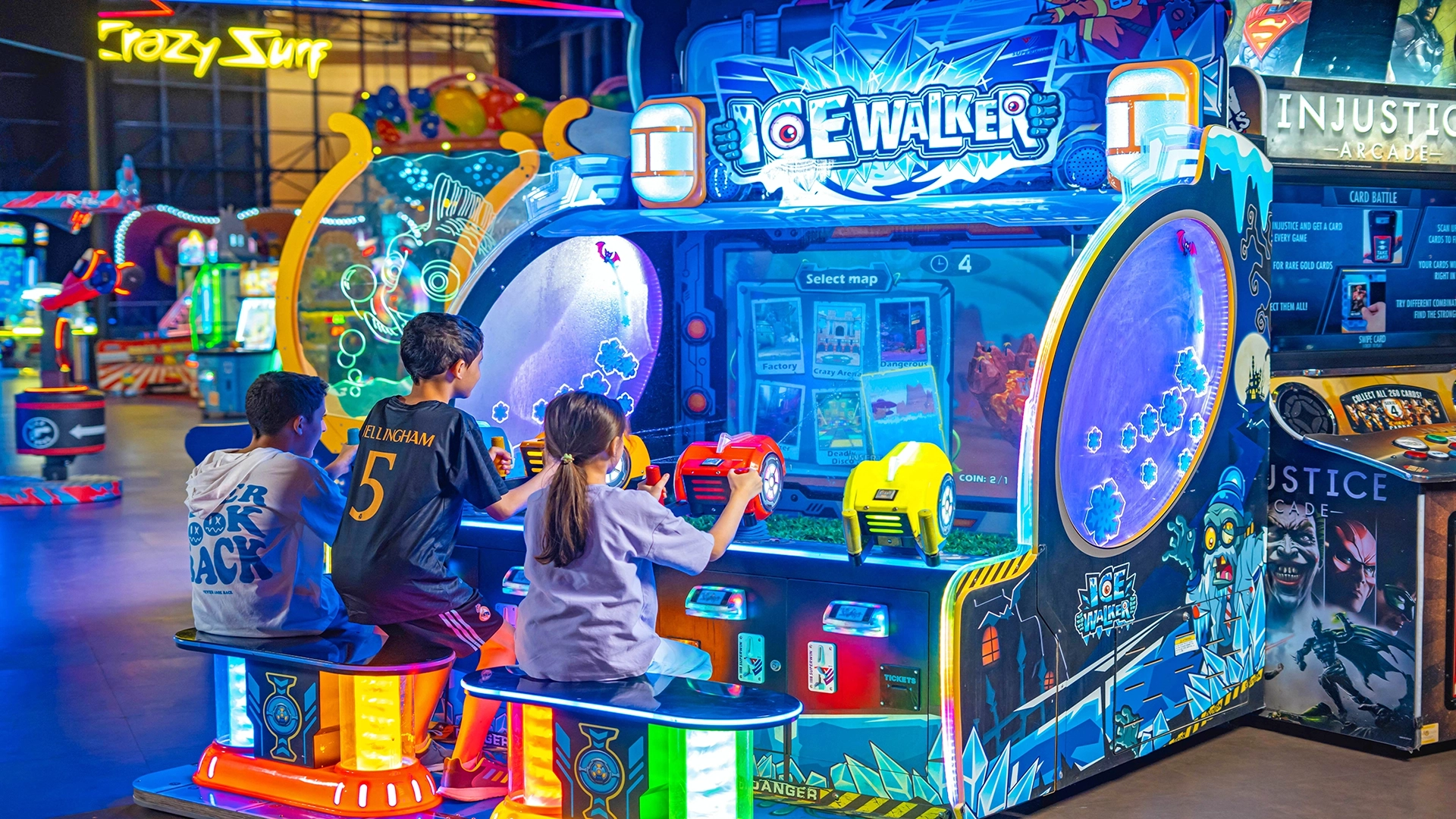 Enjoy 10 Games when you charge with 100 SAR​